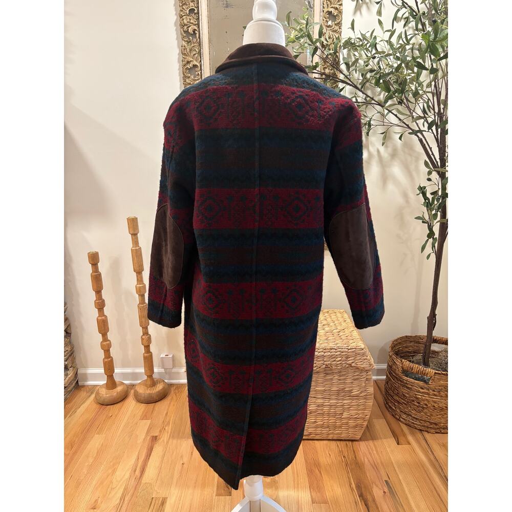 Vintage Woolrich Southwestern Coat - 84% Wool Size Small - Picture 2 of 5